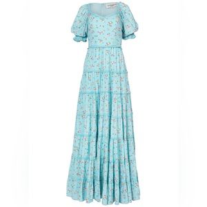 JessaKae Eden dress XS blue floral